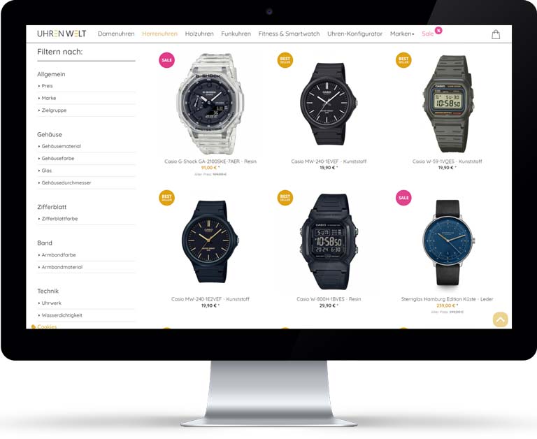 Online Shop für Uhren - uhrenwelt.shop