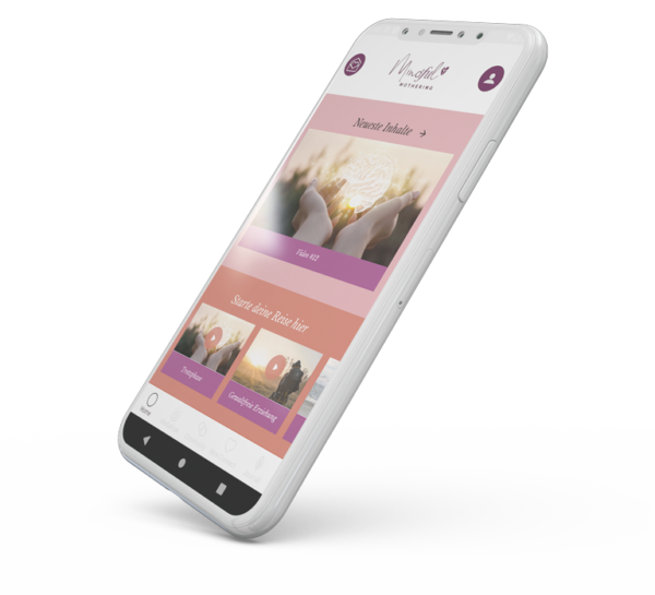 Native App für Android und iOS - mindfulMOTHERING