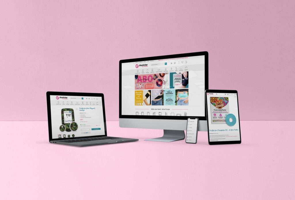 Online Shop Diasticker