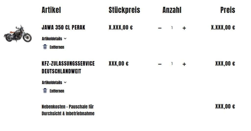 JTL Shop Plugin Aufpreisartikel