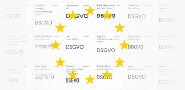 Google Fonts DSGVO konform nutzen